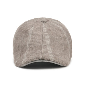 The Steel Rose Peaky Boston Scally Cap - Grey Plaid - alternate image 4