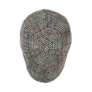 The Sunday Boston Scally Cap - Black Smoke &amp;amp; Red - alternate image 6