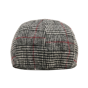 The Sunday Boston Scally Cap - Black Smoke &amp;amp; Red - alternate image 5