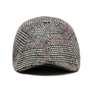 The Sunday Boston Scally Cap - Black Smoke &amp;amp; Red - alternate image 4