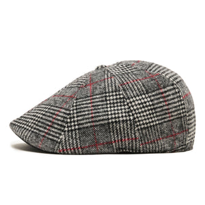 The Sunday Boston Scally Cap - Black Smoke &amp;amp; Red - alternate image 7