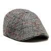 The Sunday Boston Scally Cap - Black Smoke &amp;amp; Red - featured image