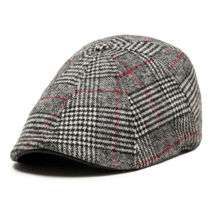 The Sunday Boston Scally Cap - Black Smoke &amp;amp; Red - alternate image 3