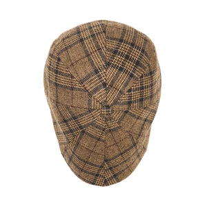 The Sunday Boston Scally Cap - Brown Amber &amp;amp; Navy - alternate image 6