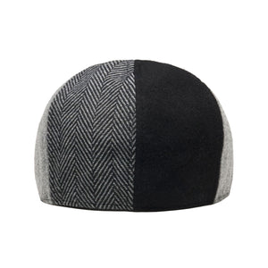 The Bootstrap Boston Scally Cap - Black &amp;amp; Grey Plaid - alternate image 5