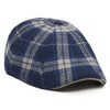 The Distillery Boston Scally Cap - Blue Mash Plaid - featured image