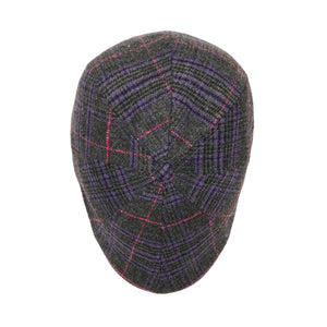 The Sunday Boston Scally Cap - Purple Plaid - alternate image 6