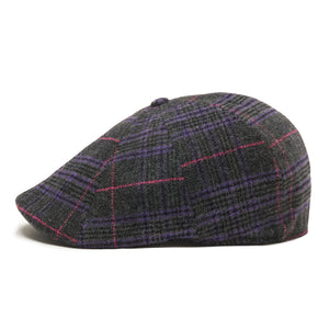 The Sunday Boston Scally Cap - Purple Plaid - alternate image 7