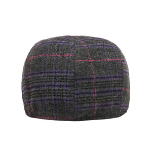 The Sunday Boston Scally Cap - Purple Plaid - alternate image 5