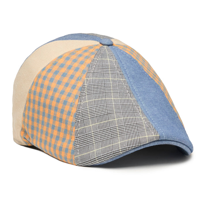 The Kraken Boston Scally Cap - Multi-Color Patchwork - featured image