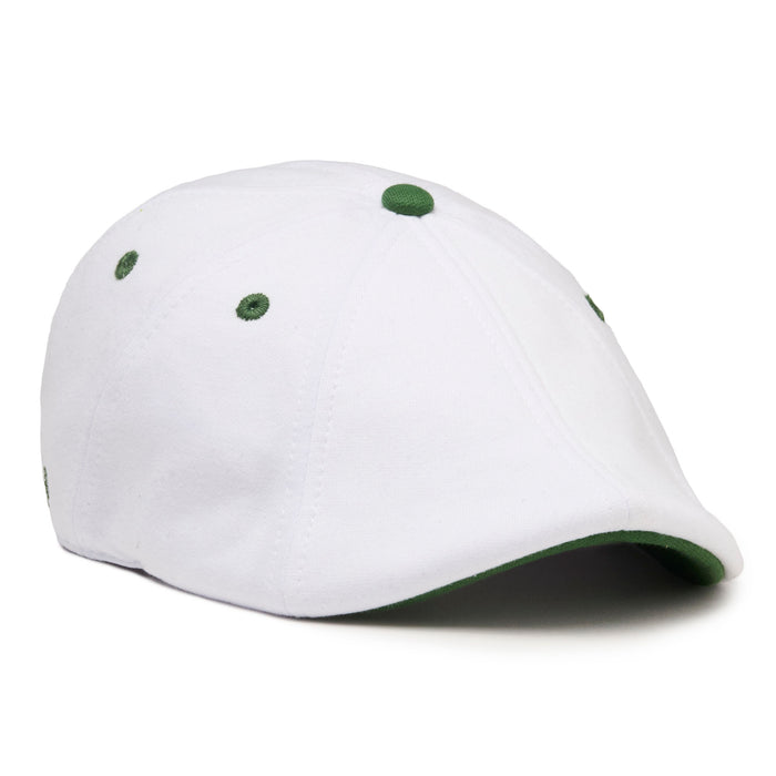 The Lucky Boston Scally Cap - White - featured image