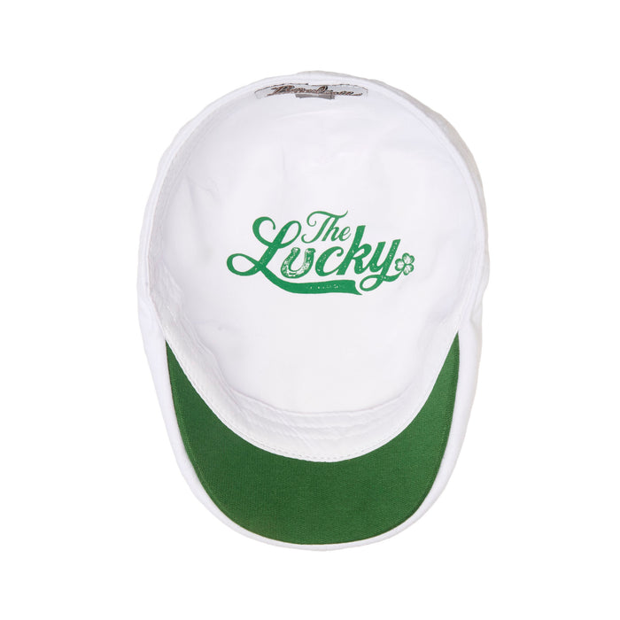 The Lucky Boston Scally Cap - White - alternate image