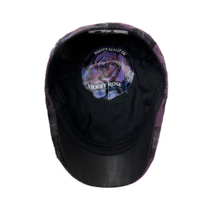 The Violet Rose Plaid Peaky Boston Scally Cap - Purple Plaid - alternate image 3