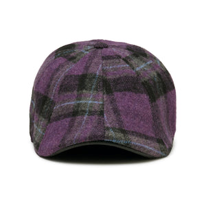 The Violet Rose Plaid Peaky Boston Scally Cap - Purple Plaid - alternate image 5