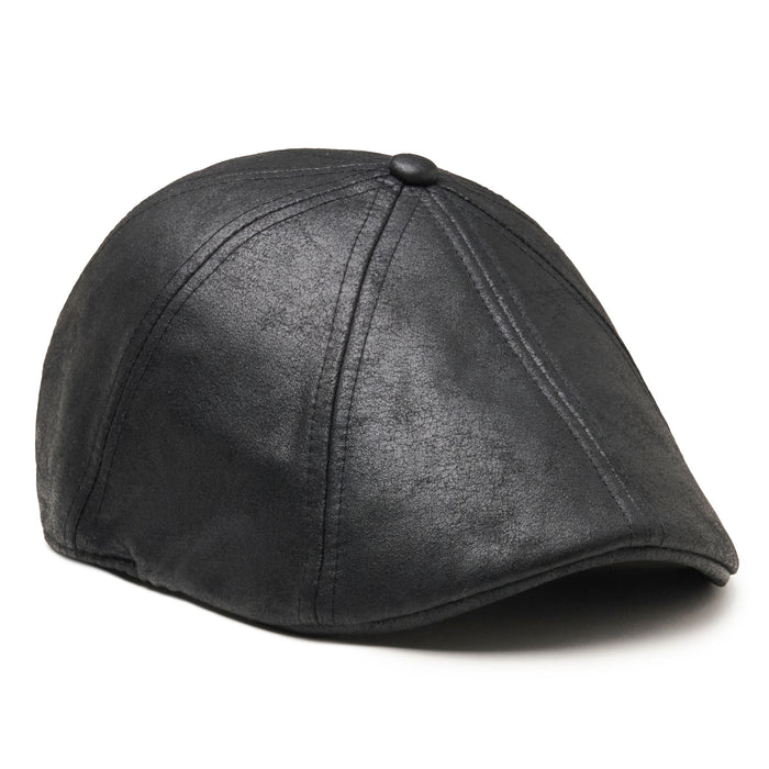 The Scrapyard Boston Scally Cap - Black - featured image