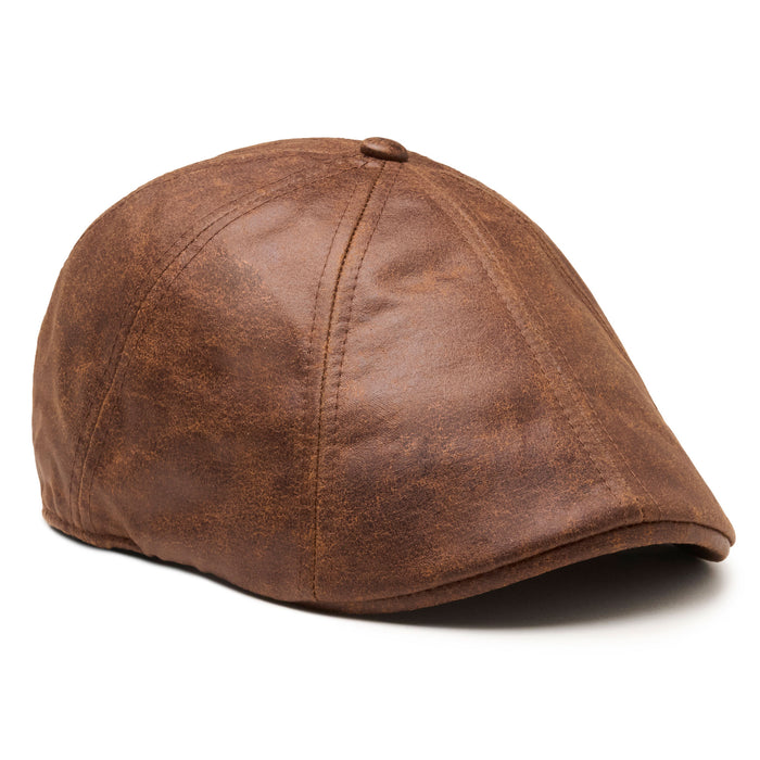 The Scrapyard Boston Scally Cap - Brown - featured image