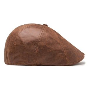 The Scrapyard Boston Scally Cap - Brown - alternate image 9