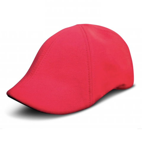 The Teddy Boston Scally Cap - Red - featured image