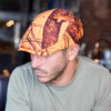 Mossy Oak Single Panel Boston Scally Cap - Blaze - alternate image 2