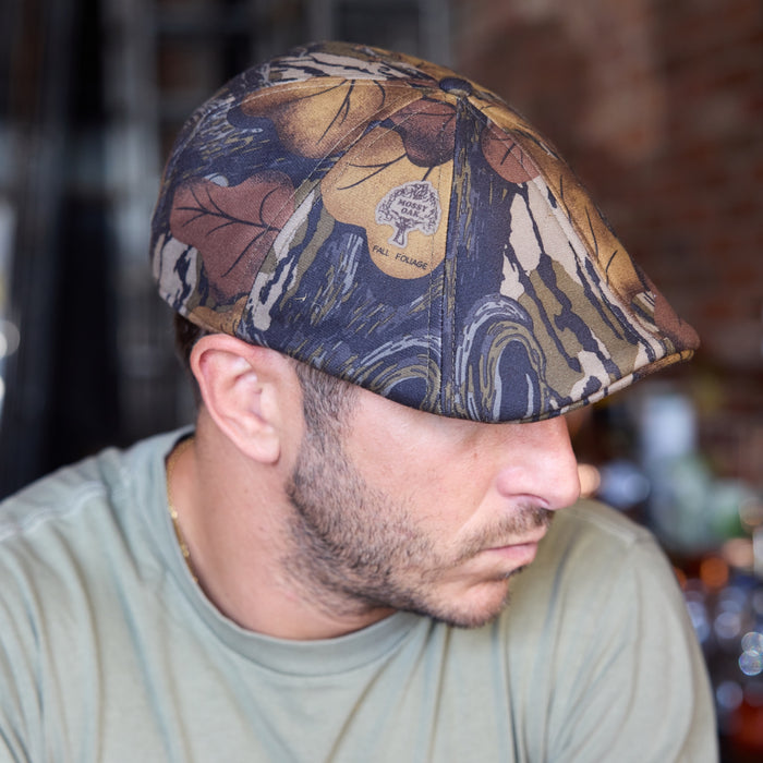Mossy Oak 8 Panel Boston Scally Cap - Fall Foliage - alternate image