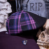 The Grim Reaper Head Boston Scally Cap - Shadow Plaid - alternate image 11