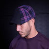 The Grim Reaper Head Boston Scally Cap - Shadow Plaid - alternate image 2