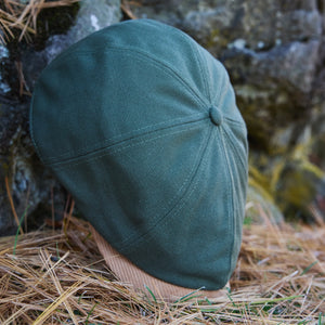 The Workhorse Insulated Baker Boy Boston Scally Cap - Green Canvas - alternate image 11