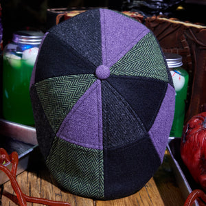 The Workshop: Halloween Edition Boston Scally Cap - Mad Scientist Patchwork - alternate image 12