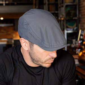 The Cool Air Single Panel Boston Scally Cap - Dark Grey - alternate image 2