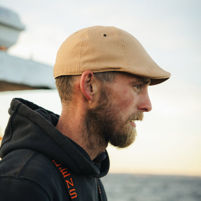 The Worker Boston Scally Cap - Craft Tan - alternate image
