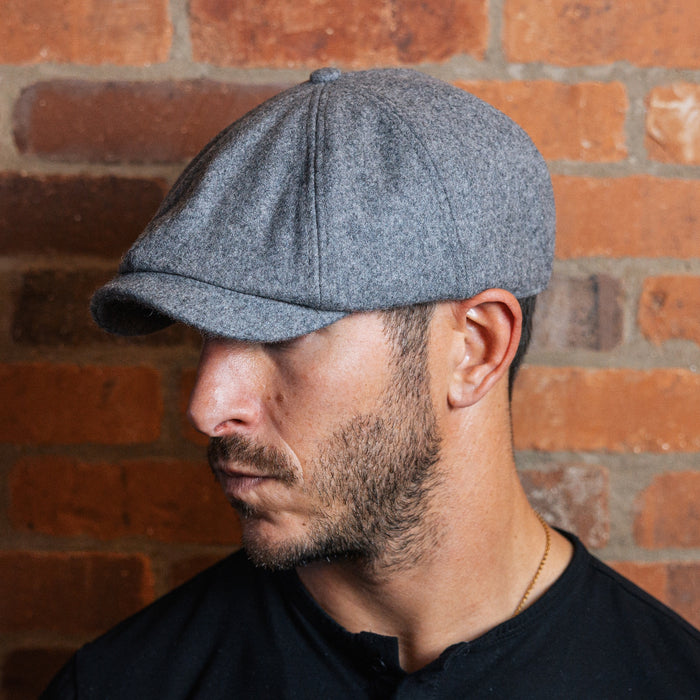The Baker Boy Boston Scally Cap - Grey - alternate image