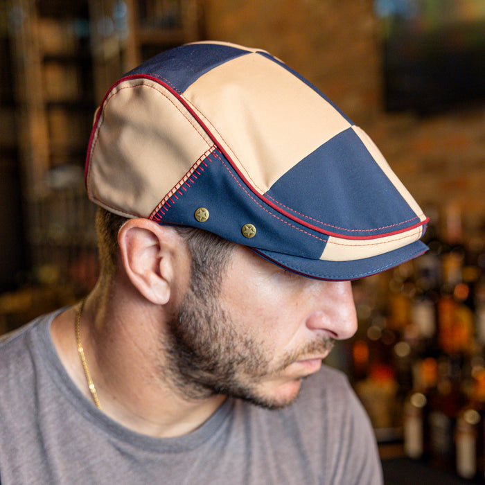 The 250th Anniversary Boston Scally Cap - Patriot Navy and Colonial Tan - alternate image