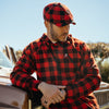 Boston Scally The Buffalo Hoodie - Red and Black Plaid - alternate image 2