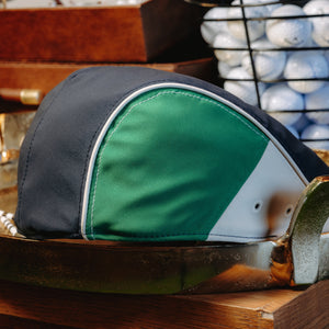The Fairway Boston Scally Cap - Navy with Green - alternate image 11