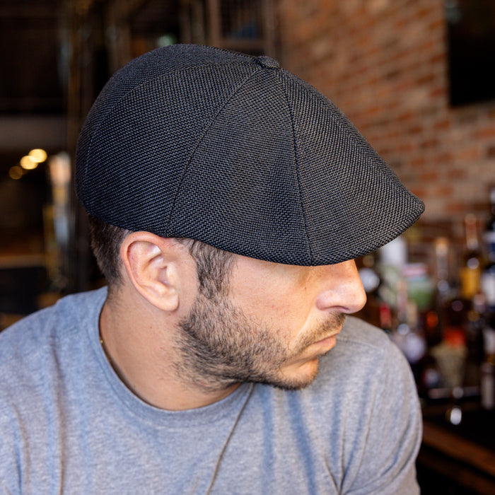 The Cottage Boston Scally Cap - Black Sand - alternate image