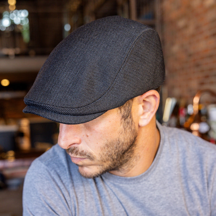 The Saltbox Boston Scally Cap - Black Sand - alternate image