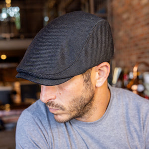 The Saltbox Boston Scally Cap - Black Sand - alternate image 2