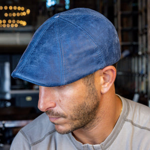 The Scrapyard Boston Scally Cap - Nomad Blue - alternate image 2