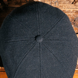 The Insulated Peaky Boston Scally Cap - Black Herringbone - alternate image 15