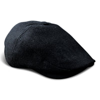 The Solid 5-Panel Boston Scally Cap - Coolidge Black - featured image