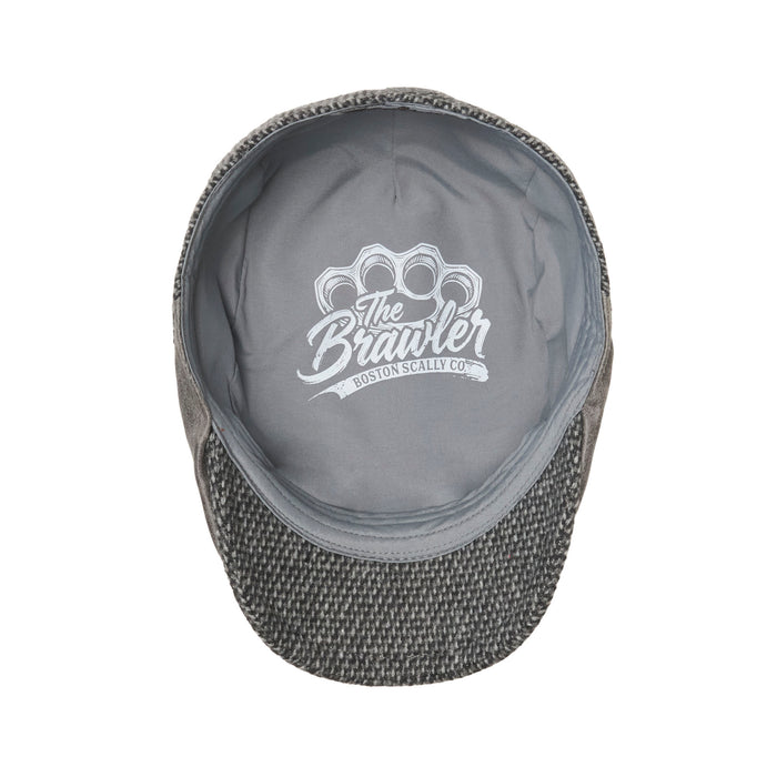 The Brawler Boston Scally Cap - Grey - alternate image