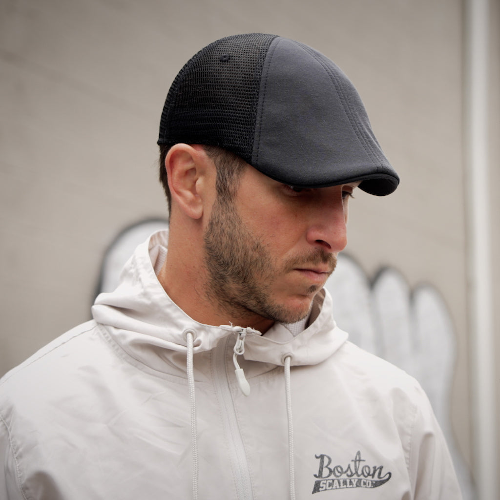 Boné Boston Scally Peaky - Espinha De Peixe Cinza