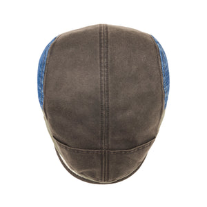 Jaws Captain Quint Boston Scally Cap - Weathered Brown and Blue - alternate image 7