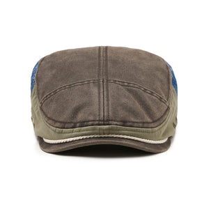 Jaws Captain Quint Boston Scally Cap - Weathered Brown and Blue - alternate image 5