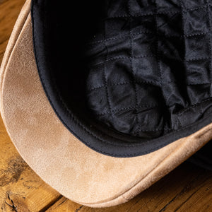 The Suede Peaky Boston Scally Cap - Tan - alternate image 13