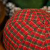 The Wonderland Boston Scally Cap - Red &amp;amp; Green Plaid - alternate image 12