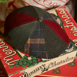 The Kringle Boston Scally Cap - Crimson &amp;amp; Green Plaid - alternate image 7