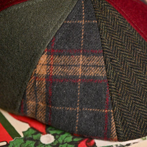 The Kringle Boston Scally Cap - Crimson &amp;amp; Green Plaid - alternate image 8
