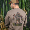 Boston Scally The Scarecrow Crewneck - Clay - alternate image 3