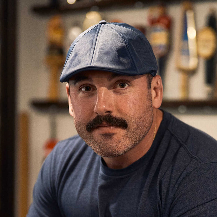 The Driver Boston Scally Cap - Navy - alternate image